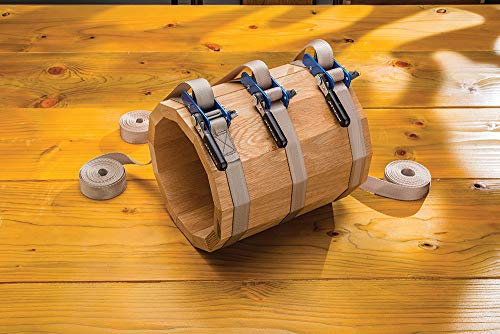 Rockler 386247 386247-Morsetto a Fascia, Argento