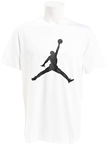 Nike Herren Jumpman T Shirt, Weiß / Schwarz, L EU