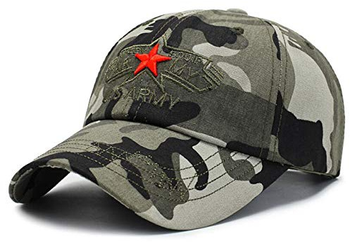 CHENNUO Camouflage Army Cap Unisex Stickerei Baseball Cap Outdoor Sport Kappe Reisen Sonnnen Cap