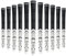 Mile High Life Avid Golfschlägergriffe, 3, 13-teiliges Set, Golfgriffe, Multi-Compound-Gummigriff, Standard-Jumbo-Größe (13 Packungen, weiß, Standard)