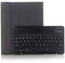 CHSTLS Funda Teclado para Apple iPad Mini/Mini 2 / Mini 3, PU Estuche con Magnético Teclado Bluetooth Inalámbrico Removible - Negro