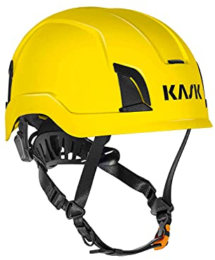 KASK Schutzhelm ZENITH X, Bauhelm, Kletterhelm, Arbeitshelm, Drehrad, EN397, EN50365, EN12492, Farbe:gelb