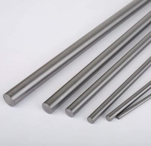 WEKOW 1 STÜCK Durchmesser 1-6 Mm, Länge 150 Mm Massive Runde Wolframstange Reine Wolframstange Wolframstange Wolframlegierungsstange W?99.99% (4.0mm)