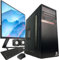 Golook • PC Desktop Fisso Lavoro Ufficio Completo • i7 • 32GB • SSD 1TB • WiFi • Monitor 24 • Tastiera Mouse Wireless • Windows 11 Pro • Lettore Masterizzatore CD/DVD • Computer