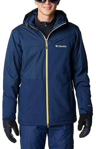 Columbia Men's Iceberg Point Ski Jacket, Collegiate Navy, XXL