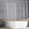 YISURE Duschvorhang transparent 300x200, Duschvorhänge durchsichtiger klar Wasserdicht mit Magnet Saum, Extra Breite 300 x Höhe 200cm
