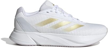 adidas Damen Duramo SL W Sneaker, Cloud White/Gold Metallic/Dash Grey, 38 2/3 EU