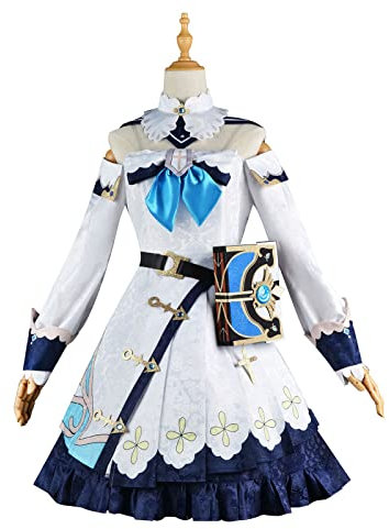 Spiel Genshin Impact Barbara Cosplay Kostüm Halloween Kostüm Anime Cosplay Kostüme Karneval Full Set Frauen