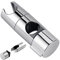 BIQIQI Hand Shower Holder - 19-25 mm, No Drilling, 45° Adjustable, Chrome Shower Head Holder