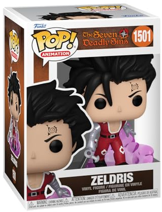 Funko POP! Animation: Seven Deadly Sins - Zeldris | Offizieller Fanartikel und Merch - Vinyl Sammelfigur als Regal Deko - Geschenkidee zum Geburtstag für Fans und Sammler