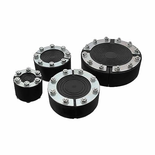 Onpira® Universal Mauerdurchführung Ringraumdichtung für Rohr & Kabel in 11 Grössen und 2 Materialen (Stahl 100mm)