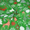Textrend Baumwollstoff Weihnachten - Stoff zum Nähen - 100% Baumwolle - Weihnachtsstoffe - Textilien 1x1.6m - Stoffe Meterware (Weihnachtsbaum-Hirsch - grün)