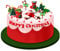 Cute Cake Toppers - Santa, Tree, Candy, Sock & Cupcake Decorations for Christmas