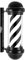WDZD 73 cm Schwarz Barber Pole