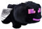IOSCDH Kuschel Drache Puppe, 9.8 Zoll Karikatur Doll, Kawaii Minec RAF-t Kuscheltier, Plüschtier für Mädchen, Jungen & Babys, Flauschiges Stofftier zum Spielen, Sammeln & Kuschel(Schwarz)