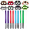 Ubephant Anime Party Mitgebsel, Anime Geburtstagkinder Deko, 16Pcs Masken Anime Ballons Lichtschwert Anime Party Geburtstagsdeko Luftballons Maske Party Geschenke Geburtstag Deko