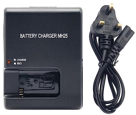 MH-25 Charger for Nikon EN-EL15 EN-EL15a EN-EL15b Battery for Nikon D500 D600 D610 D750 D780 D800 D800E D810 D810A D850 D7000 D7100 D7200 D7500 Coolpix Z1 Z5 Z6 Z6 II Z6 III Z7 Z7 II Z8 V1 1V1 Camera
