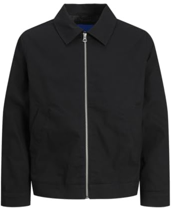 JACK & JONES Herren Jorboston Worker Jacket, Black, x_l