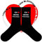 Jeasona Geschenk für Ihn Valentinstag Socken 43-46 für Freund Lustige Ich Liebe Dich Geschenke für Männer Geburtstag Partner Geschenke Jahrestag
