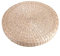40 Cm Runder Pouf, Tatami-Kissen, Tatami-Bodenkissen, Sitzkissen, Rund, Gepolsterter Raumboden, Strohmatte, Stroh-Bodenkissen für Meditation, Yoga-Matte