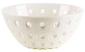 Guzzini - Behälter 25 cm aus San 'Le Murrine' (Perla-Weiß)