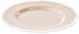 Guzzini - Assiette à dessert en mélamine Flora 'Table Decor' (Rose Poudre)