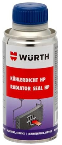 Würth Tapafugas Radiador, Sellador de Fugas para Refrigerante de Motor, 150 ml, para 10 L de Anticongelante.