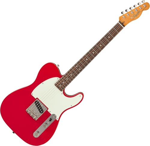 Squier Limited Edition FSR Classic Vibe '60s Custom Esquire Dakota Red - E-Gitarre