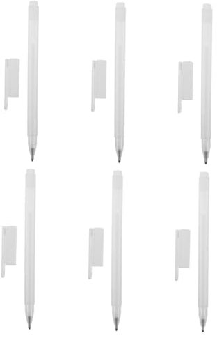 TEHAUX 6pcs Manual Glue Pen Dots for Diy Precision Craft Projects Boys and Girls Arts and Crafts Card Making Multi-use Glue Pens