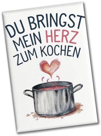 Du bringst Mein Herz zum Kochen Souvenir Souvenir Magnet kreativer Souvenir Magnet mit lustigem Spruch