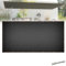 YRHome Toldo rectangular de 3 x 6 m, protección UV, 95% permeable al viento, robusto, para jardín, terraza, balcón, de HDPE resistente con cuerdas de 12 m, color antracita