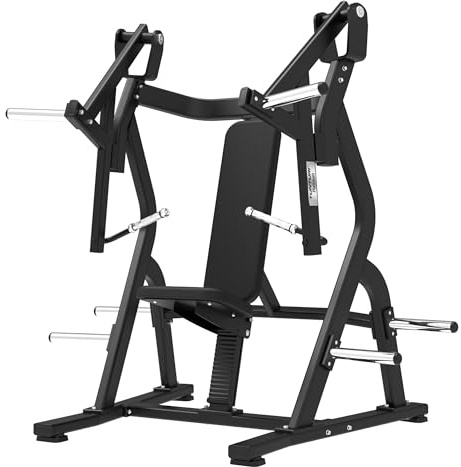 Tunturi Platinum Chest Press Kraftstation – Fitnessgerät für Brusttraining – Plate Loaded Homegym – 200 kg Maximales Gewicht – V-Serie
