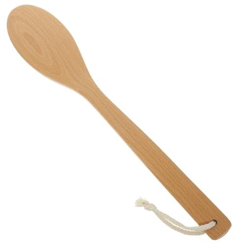 Duschbürste mit Langem Griff, Beech Borsten, Weihnachten Feier | Rückenreinigung für Körper und Schultern, Haken zum Aufhängen, Tägliche Pflege, Sanftes Peeling