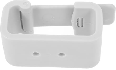 STAHAD Support de Rideau Blanc Petit pour Camping-Car, Pince de Fixation de Rideaux Latéraux, Accessoires de Modification Intérieure, Clips Robustes pour Fenêtres, Embrasse Pratique