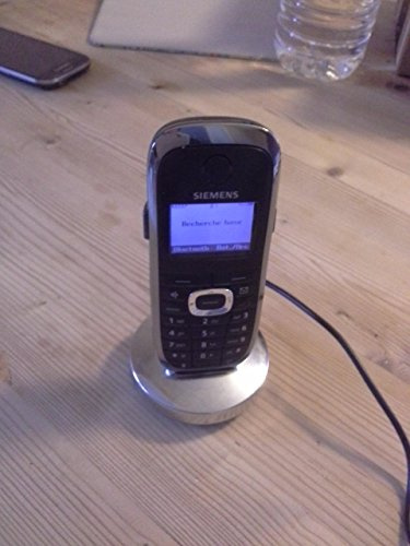 Gigaset SL37 H Telefono Cordless con Base di Ricarica Inclusa, Metallo/Nero [Germania]