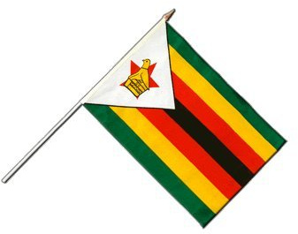 Bandiera fritze® Stock Bandiera dello Zimbabwe – 30 x 45 cm