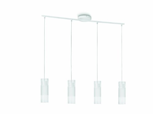 Philips myLiving LED-Pendelleuchte Aln 4-flammig 3 W, weiß 409913116