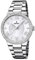 Festina Damen Analog Quarz Uhr mit Edelstahl Armband F16719/1
