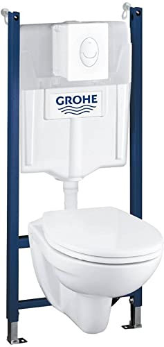 Grohe SOLIDO Ceramic Compact | WC - SOLIDO Set WC | 1, 13 M, alpinweiß | 39117000