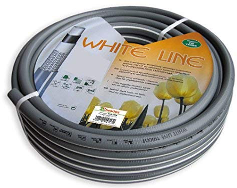 Bradas WL3/420 Konstruktion – 20 m Garten Wasser der Schlauch 3/4 weiße Linie – 5 Schichten, grau, 30 x 30 x 15 cm