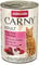 animonda Carny Katzen Nassfutter Rind + Pute + Shrimps (6 x 400g), getreidefreies Katzen Nassfutter ohne Zucker, mit frischen fleischigen Zutaten