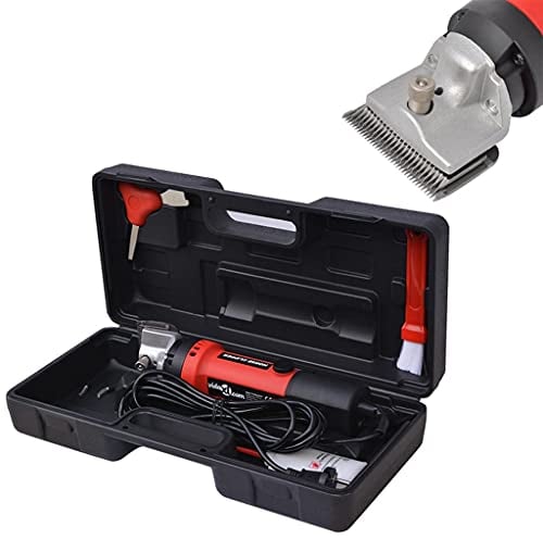 vidaXL Pferdeschermaschine 6-tlg. 350W 2400U/min Rasierer Schermaschine Pferde