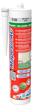 Mapesil AC Mould Resistant Silicone Sealant Golden Dust 135 (BOXED QTY. OF 12)