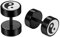 JewelryWe Schmuck Herren Ohrringe, Edelstahl Yin Yang Fakeplugs Fake Plug Tunnel Ohrstecker Ohr Piercing, Schwarz Weiß