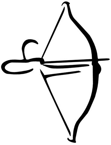 Bogenschiessen Aufkleber in 10cm, 15cm, 20cm, 25cm Bogensport Aufkleber Autoaufkleber Bogenschütze (40/3) (15cm, Silbergrau Glanz)