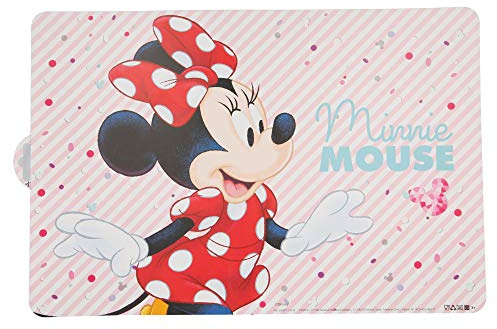 Stor Easy Offset PLACEMAT Placemat Minnie Electric Doll, Multicoloured, Single