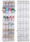 Schuhe Aufhängen Tür 24 Taschen Schuhregal Tür Sichtbares Vliesgewebe Tür Schuh-organisator mit Haken für Schuhe Socken Spielzeug Beauty Accessoires