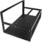 Mining Rig Frame Case 6 Gpu, Mining Rig Frame mit Antistatikstreifen, Open Air PC Case für ATX/Btx/Flex/Itx/Micro ATX, Support 4 X 12 cm Fan (Nur Rahmen) (6GPU)