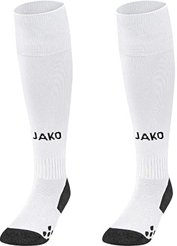 JAKO Unisex Allround voetbalsokken Stutzenstrümpfe, Weiß, 35-38 EU