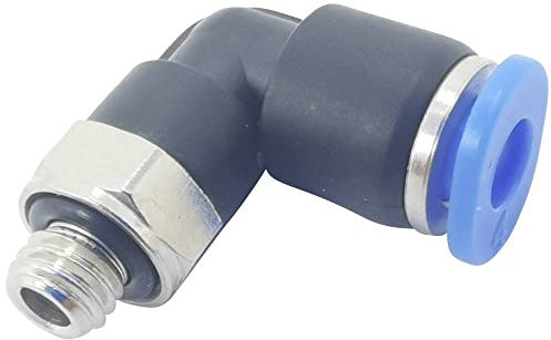 TRU COMPONENTS Winkelverbinder PL6-M5C Rohr-Ø: 6mm Gewinde-Maß: M5 x 0.8